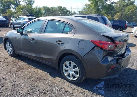 2015 Mazda Mazda3 I Sport из США, поврежденный, VIN 3MZBM1U74FM235546